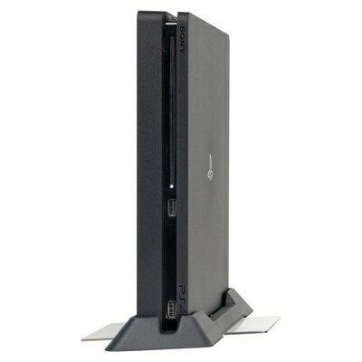 【中古】 【PS4 slim専用】倒れにくい縦置きスタンド for PS4