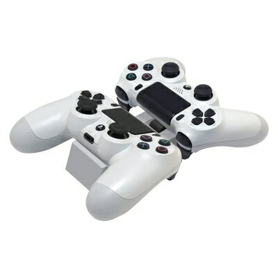 【中古】 置くだけ充電スタンド for DUALSHOCK 4 ホワイト