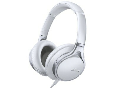 【中古】 SONY 密閉型ヘッドホン ハイレゾ音源対応 リモコン・マイク付 ホワイト MDR-10R/W