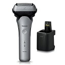 【中古】 パナソニック メンズシェーバー ラムダッシュ 3枚刃 シルバー 全自動洗浄器付 充電中でも剃れる ES-LT8P-S