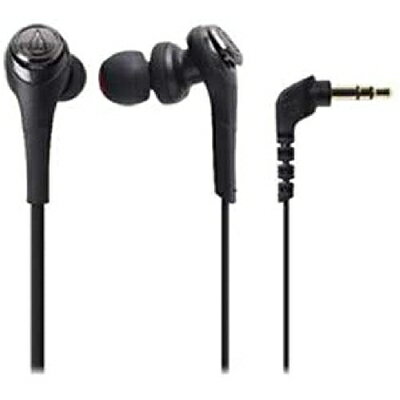【中古】 オーディオテクニカ SOLID BASS インナーイヤーヘッドホン ブラック ATH-CKS550 BK
