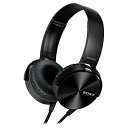 【中古】 ソニー SONY ヘッドホン MDR-XB450 : 密閉型 折りたたみ式 ブラック MDR-XB450 B