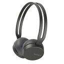 【中古】 ソニー ワイヤレスヘッドホン WH-CH400 : Bluetooth対応 最大20時間連続再生 マイク付き 2018年モデル ブラック WH-CH4...