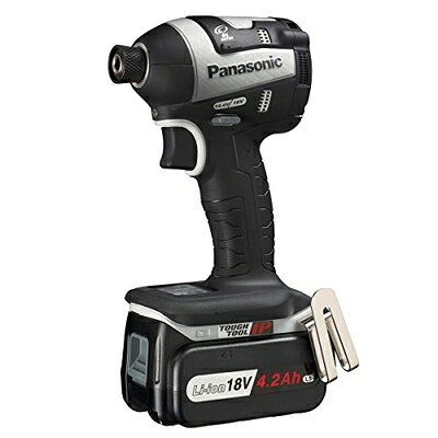 【中古】 パナソニック 充電 インパクトドライバー 18V 4.2Ah グレー EZ75A7LS2G-H