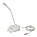 【中古】 iBUFFALO マイクロフォン スタンダード ホワイト BSHSM06WH