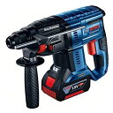 【中古】 Bosch Professional(ボッシュ) SDSプラス 18V コードレスハンマードリル (5.0Ahバッテリー2個・充電器・キャリングケース...