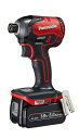 【中古】 パナソニック 充電インパクトドライバー 18V 5.0Ah電池パック×2個 充電器 大収納ケース付 デュアル (14.4V/18V) スマートBL 1...