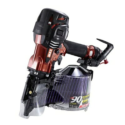 【商品名】MAX 高圧コイルネイラ HN-90N6(D)-R マイスターレッド (HN91148)（中古品）中古品の特性上、外箱,取り扱い説明書等は基本的には付属いたしません。商品として問題があるものではございません、使用可能品となります。また、商品名に【付属、○○付き】等の記載があっても中古品の場合は基本的にこれらは付属致しません。当店の中古品につきましては商品チェックの上、動作に問題がないものを取り扱っております。ご安心いただきました上でご購入ください。【ご注文〜発送完了までの流れ】ご注文は24時間365日受け付けております。ご注文後いただきました後に当店から注文確認メールが送信されます。発送までの期間といたしましては、ご決済完了後より2〜5営業日となります。発送完了後に発送通知番号記載のメールが送付されます。【ご注意事項】当店はお客様都合によるご注文・ご決済後のキャンセル・返品はお受けしておりません。ご承知おきのうえご注文をお願いいたします。当店は一部商品を他モール等と併売させていただいております。完売の際はご連絡させていただきます。予めご承知おきのほどお願いいたします。