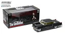 【中古】 Greenlight グリーンライト 1/18 キャデラック フリートウッド シリーズ 60 1955 ゴッドファザー ブラック