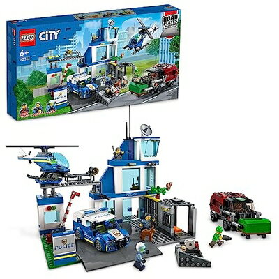 【中古】 レゴ (LEGO) シティ おもちゃ ポリスステーション 男の子 女の子 子供 玩具 知育玩具 誕生日 プレゼント ギフト レゴブロック 60316 6歳 〜