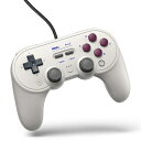 【中古】 8bitdo Pro 2スイッチ、Windows、Steam Deck、Raspberry Pi用の有線コントローラー(G Glassic Editi...
