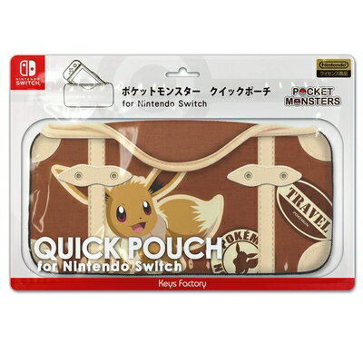 【中古】 ポケットモンスター クイックポーチ for Nintendo Switch イーブイ