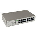 【中古】 コレガ 16ポート Giga ループ防止 高温度(50度)環境 節電機能(EEE)対応 電源内蔵 スイッチングハブ CG-SW16GTXLP