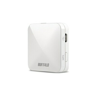 【中古】 BUFFALO 11ac/n/a/g/b 無線LAN親機(Wi-Fiルーター) ホテル用 433/150Mbps ホワイト【Nintendo Switch 動作確認済】 WMR-433W-WH