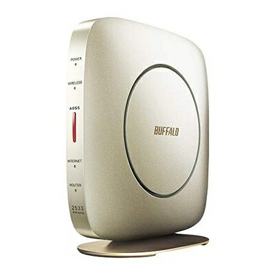 【中古】 BUFFALO WiFi 無線LAN ルーター WSR-A2533DHP2-CG 11ac ac2600 1733+800Mbps デュアルバンド IPv6対応 日本メーカー 4LDK 3階建向け 【iPhone8/iPhoneX/iPhoneXS/Amazon Echo メーカー動作確認済み】