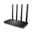 【中古】 【Amazon Alexa 認定取得】 wifi ルーター dual_band TP-Link WiFi 無線LAN ルーター 11ac wifi5 ac1200 867+300Mbps IPv6対応 高セキュリティWPA3 かんたん設定 OneMesh対応 Archer C6