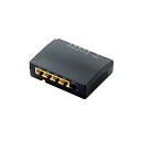 【中古】 Logitec 有線LANルータ 100M LAN-BR/4