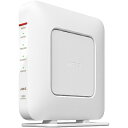 【中古】 バッファローWiFi ルーター無線LAN 最新規格 Wi-Fi6 11ax / 11ac AX1800 574+1200Mbps日本メーカー【iPhone12/11/iPhone SE(第二世代) PS5 メーカー動作確認済み】WSR-1800AX4/NWH(2)