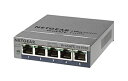 【中古】 【正規品】 ネットギア NETGEAR スイッチングハブ 5ポート 1G 金属筐体 静音ファンレス リミテッドライフタイムハードウェア アンマネージプ...