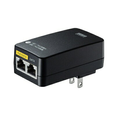 【中古】 サンワサプライ PoEインジェクター(アダプタ型) LAN-GIHINJ4