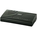 【中古】 Logitec イーサネットHUB / 5ポート / 電源外付け/ブラック LAN-SW05/PCB