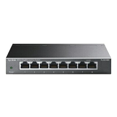 【中古】 TP-Link 8ポート スイッチングハブ 10/100/1000Mbps ギガビット 金属筺体 設定不要 メーカーライフタイム TL-SG108S(UN) 【中古】 TP-Link 8ポート スイッチングハブ 10/100/1000Mbps ギガビット 金属筺体 設定不要 メーカーライフタイム TL-SG108S(UN)