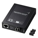 【中古】 サンワサプライ 光メディアコンバータ(ギガビット、シングルモード) LAN-EC212RL10