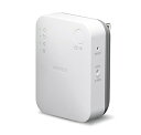 【中古】 BUFFALO WiFi 無線LAN 中継機 WEX-733DHP 11ac 433+300Mbps コンセント直挿しモデル 【iPhoneX/iPh...