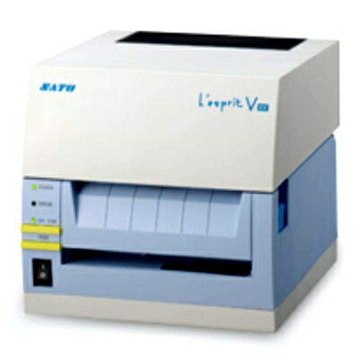 【中古】 SATO 軽量 ポータブル 感熱方式 / 熱転写方式 兼用 ラベル プリンター L'esprit(レスプリ) R412V-ex STD オリジナル布ダ...