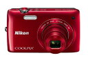 【中古】 Nikon デジタルカメラ COOLPIX (クールピクス) S4300 グロッシーレッド S4300RD