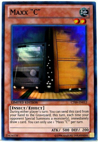 【中古】 CT09-EN012-SR 【遊戯王 英語版】 「 MAXX “C” 」 《 増殖するG 》 【スーパーレア】 《Limit..