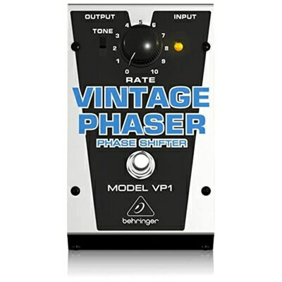 Phaser - 【中古】 Behringer(ベリンガー) Behringer(ベリンガー) ベリンガー ギター用エフェクトペダル フェイザー BEHRINGER VP1