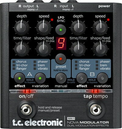  t.c.electronic NM-1 Nova Modulator ギターエフェクター