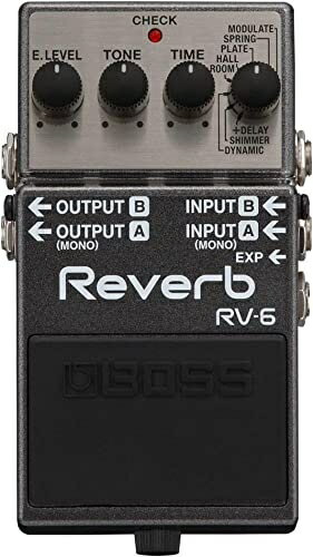 【商品名】BOSS　ボス　 Reverb　RV-6（中古品）中古品の特性上、外箱,取り扱い説明書等は基本的には付属いたしません。商品として問題があるものではございません、使用可能品となります。また、商品名に【付属、○○付き、特典】等の記載があっても中古品の場合は基本的にこれらは付属致しません。当店の中古品につきましては商品チェックの上、動作に問題がないものを取り扱っております。ご安心いただきました上でご購入ください。【ご注文〜発送完了までの流れ】ご注文は24時間365日受け付けております。ご注文後いただきました後に当店から注文確認メールが送信されます。発送までの期間といたしましては、ご決済完了後より2〜5営業日となります。発送完了後に発送通知番号記載のメールが送付されます。【ご注意事項】当店はお客様都合によるご注文・ご決済後のキャンセル・返品はお受けしておりません。ご承知おきのうえご注文をお願いいたします。当店は一部商品を他モール等と併売させていただいております。完売の際はご連絡させていただきます。予めご承知おきのほどお願いいたします。
