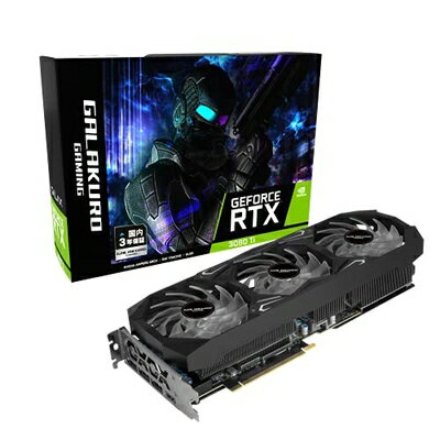【中古】 玄人志向 NVIDIA GeForce RTX3080Ti 搭載 グラフィックボード GDDR6X 12GB GALAKURO GAMINGシリーズ GG-RTX3080Ti-E12GB/TP