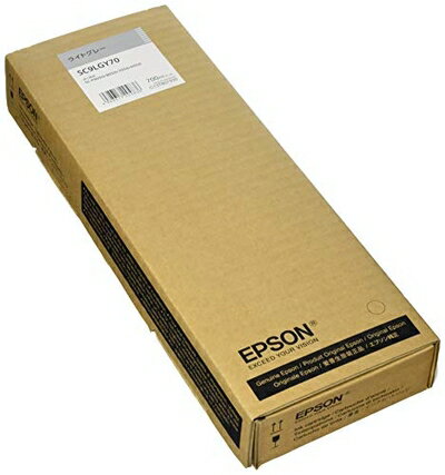 【中古】 エプソン EPSON 純正インクカートリッジ SC9LGY70 ライトグレー/700ml