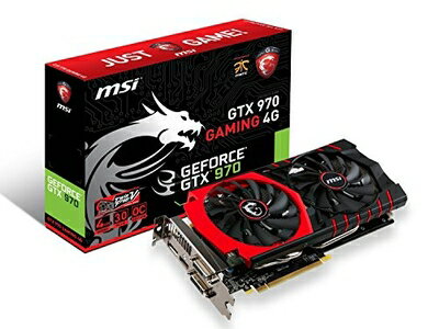 【中古】 MSI GeForce GTX 970 ビデオカード GTX970 GAMING 4G