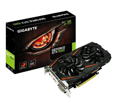 【中古】 GIGABYTE GeForce GTX 1060 Windforce OC 3GB GDDR5 グラフィックスカード