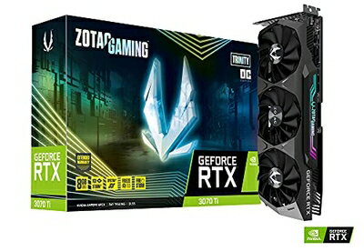 【中古】 ZOTAC GAMING GeForce RTX 3070 Ti Trinity OC グラフィックスボード ZT-A30710J-10P VD7769