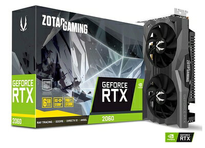 【中古】 ZOTAC GAMING GeForce RTX 2060 グラフィックスボード ZT-T20600H-10M VD7075