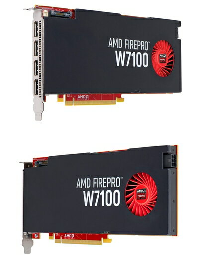 【中古】 AMD FirePro W7100 8GB GDDR5 256-Bit PCI Express 3.0 x16 フルハイト ビデオカード (認定整備済み)