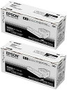 【中古】 EPSON LPB4T24V 環境推進トナー 純正品 Sサイズ 2本セット