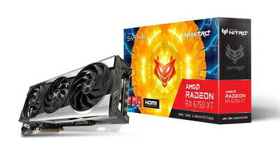 【中古】 Sapphire NITRO+ Radeon RX 6750 XT GAMING OC グラフィックスボード 11318-01-20G VD8080 ブラック