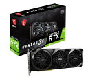 【中古】 MSI GeForce RTX 3070 Ti VENTUS 3X 8G OC ゲーミング グラフィックスカード - 8GB GDDR6X 1800 ...