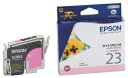 【中古】 EPSON 純正インクカートリッジ ICLM23 インクカートリッジ(ライトマゼンタ)