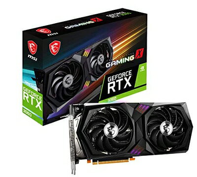 【中古】 MSI GeForce RTX 3060 GAMING X 12G グラフィックスボード VD7552