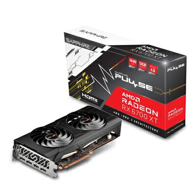 【中古】 Sapphire PULSE Radeon RX 6700 XT グラフィックスボード 11306-02-20G VD7607