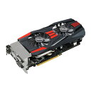 【中古】 ASUSTek社製 NVIDIA GeForce GTX760 GPU搭載ビデオカード(オーバ-クロック) GTX760-DC2T-2GD5-SSU