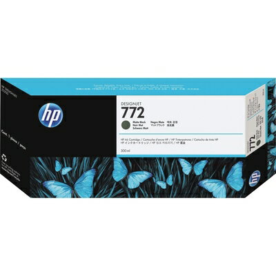 【中古】 日本HP HP772 インクカートリッジ マットブラック 300ml CN635A [並行輸入品]