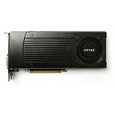 【中古】 Zotac ビデオカード ZT-P10600D-10B GeForce GTX 1060 6GB GDDR5 192ビットブロワー 3xディスプレイポート/HDMI/DVI-D ブラウンボックス